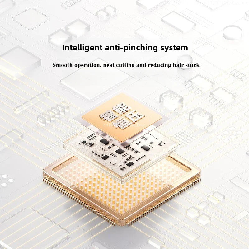 NNEOBA 2 in 1 Electric Hair Clipper & Shaver Wireless Barber Trimmer for Men Grey