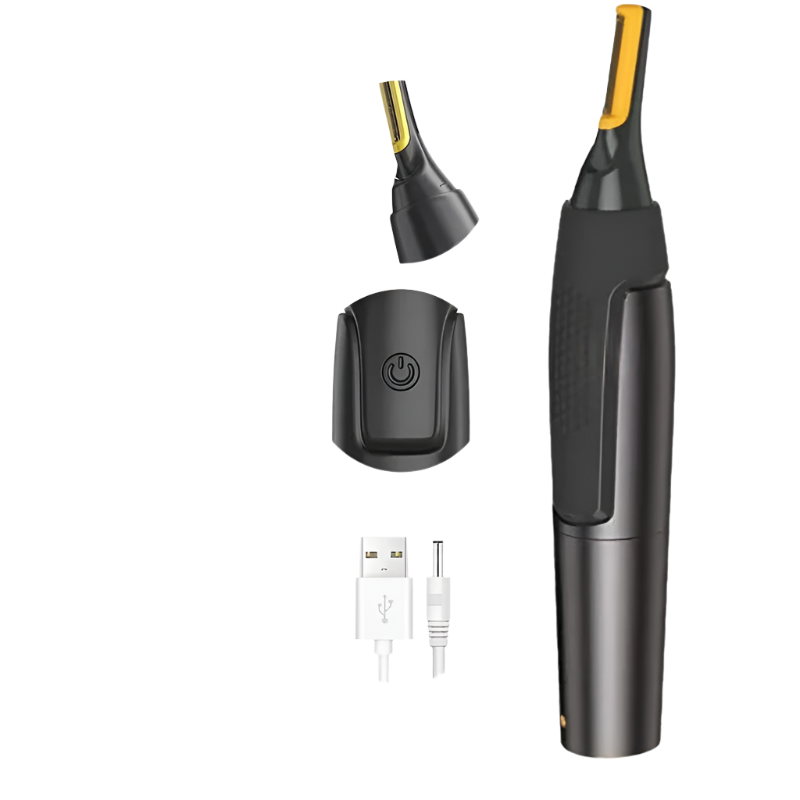 NNEOBA Ultra-Thin Precision Trimmer USB Rechargeable Mini Portable Black